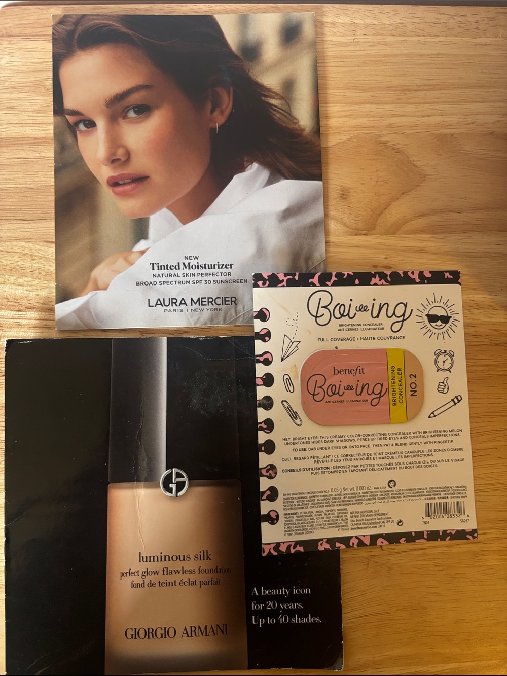 Giorgio Armani Luminous Silk Foundation Sample - Beige/Tan